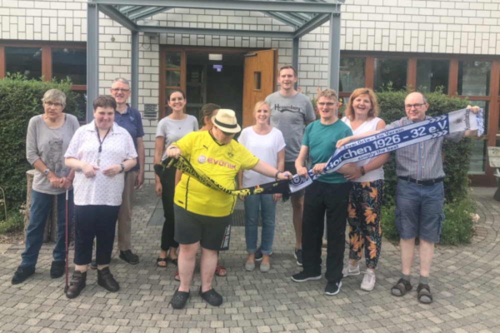 Social Community zu Gast im Wohnheim Social Community zu Gast im Wohnheim