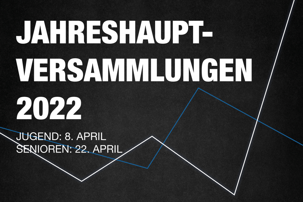 Jahreshauptversammlung der Fußballer im April Jahreshauptversammlung der Fußballer im April