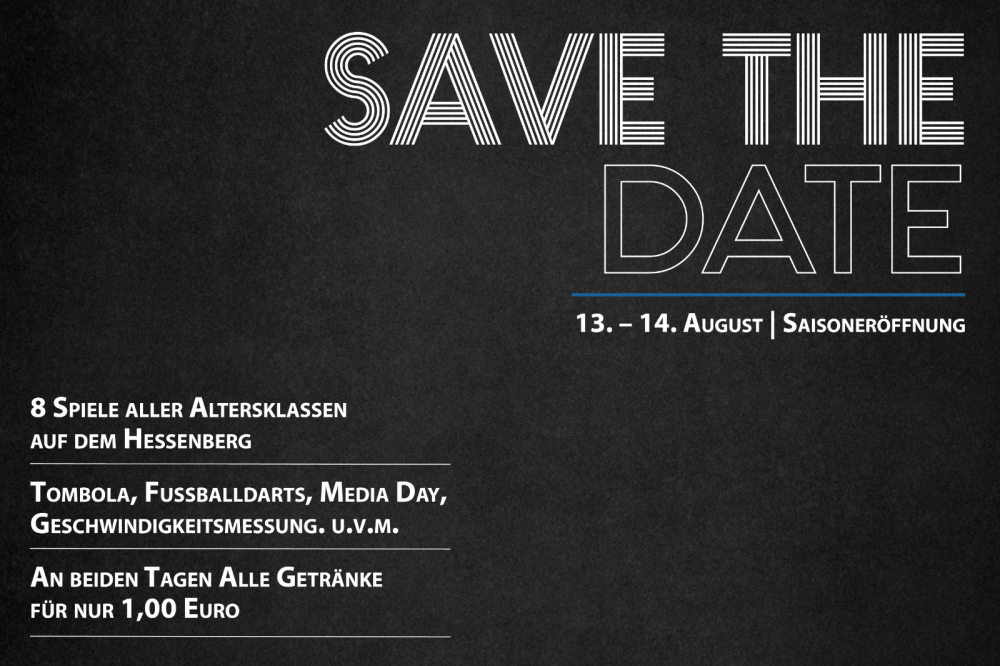 Große Saisoneröffnung am 13. und 14. August auf dem Hessenberg Große Saisoneröffnung am 13. und 14. August auf dem Hessenberg