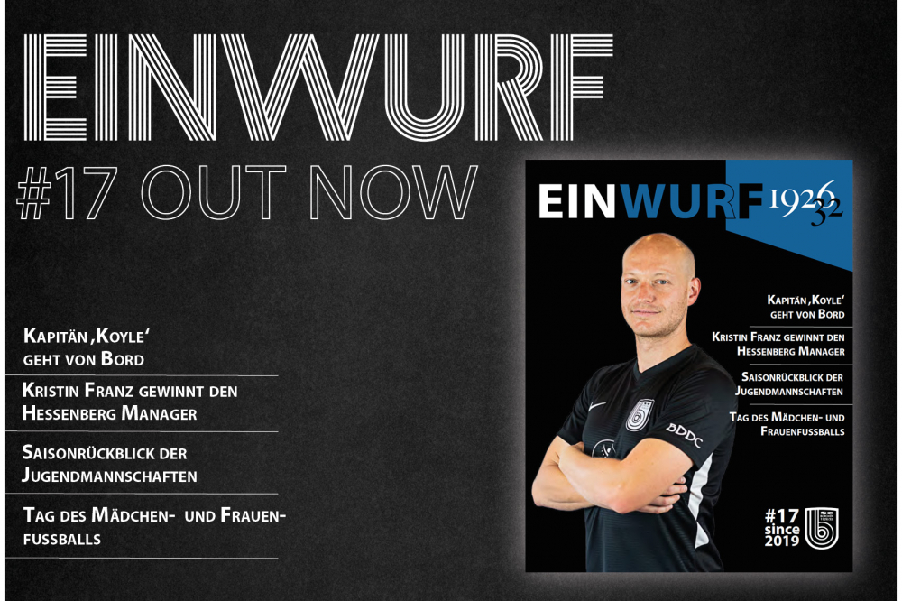 Einwurf #17 ab jetzt erhältlich Einwurf #17 ab jetzt erhältlich