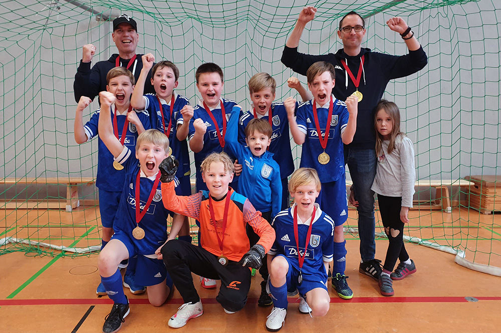 E2 holt souverän den Titel in der Halle und krönt Turnier ohne Niederlage E2 holt souverän den Titel in der Halle und krönt Turnier ohne Niederlage