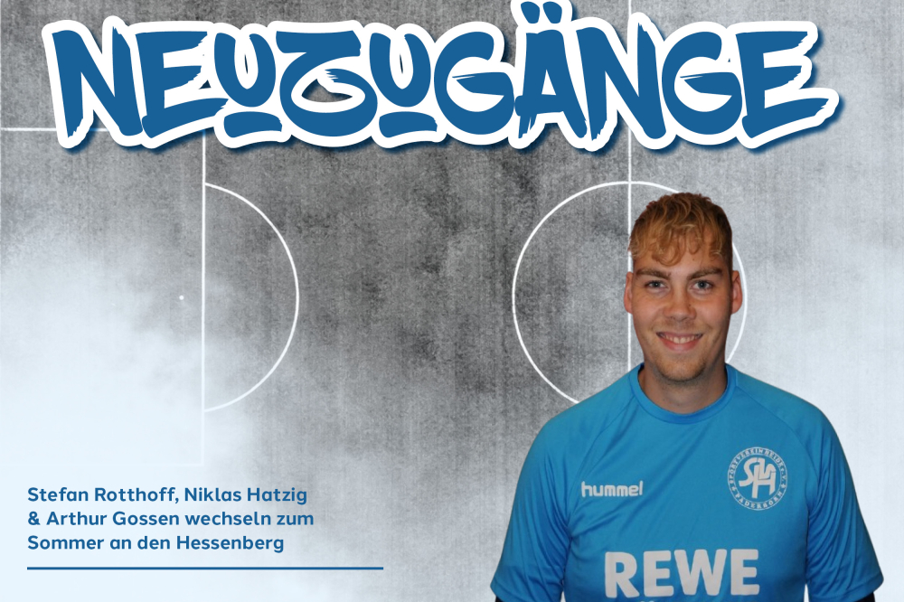 Drei Neuzugänge für die 1. Mannschaft zur Saison 2025/2026 Drei Neuzugänge für die 1. Mannschaft zur Saison 2025/2026