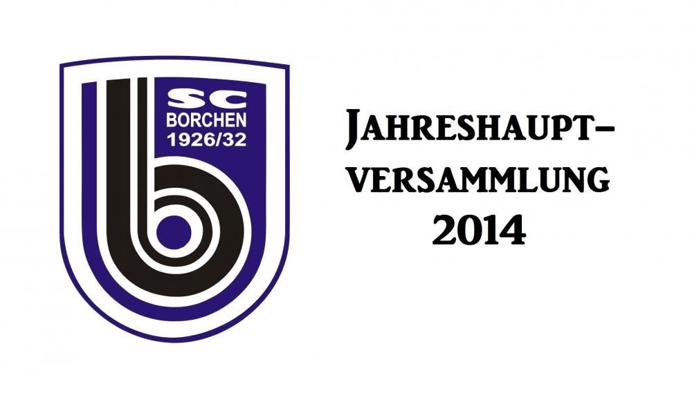 Jahreshauptversammlung der Senioren-Fussballabteilung Jahreshauptversammlung der Senioren-Fussballabteilung
