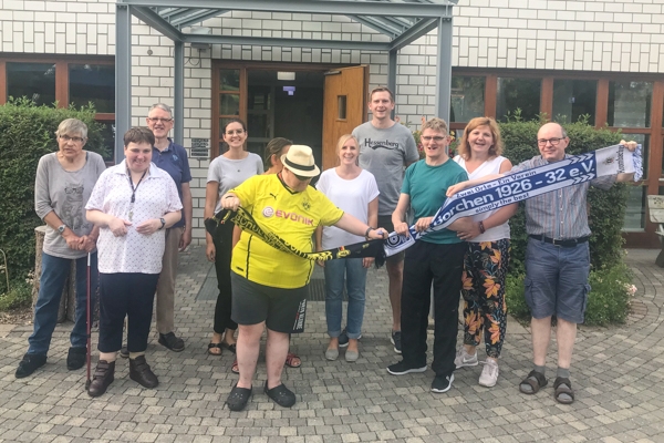 Social Community zu Gast im Wohnheim Social Community zu Gast im Wohnheim