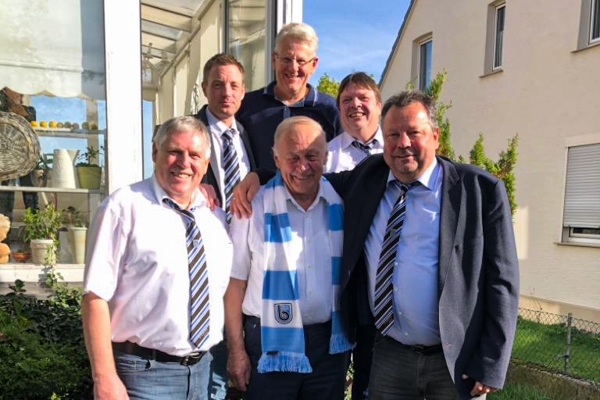 80. Geburtstag von SCB „Urgestein“ Wilhelm „Mecki“ Nagel 80. Geburtstag von SCB „Urgestein“ Wilhelm „Mecki“ Nagel