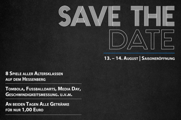 Große Saisoneröffnung am 13. und 14. August auf dem Hessenberg Große Saisoneröffnung am 13. und 14. August auf dem Hessenberg