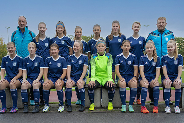 U17-Juniorinnen gegen Delbrück im Finale des Kreispokals 2022/23