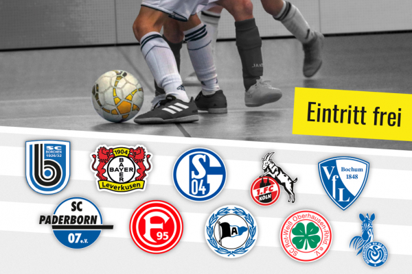 Samstag 21.01. ab 12 Uhr: U14-Futsal-Meisterschaft in Borchen