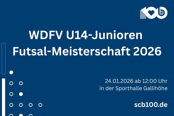 WDFV U14-Junioren  Futsal-Meisterschaft 2026