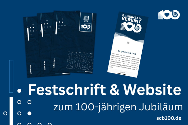 Festschrift und Website zum 100-jährigen Jubiläum
