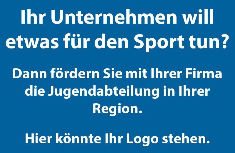 Sponsor werden für die Jugend